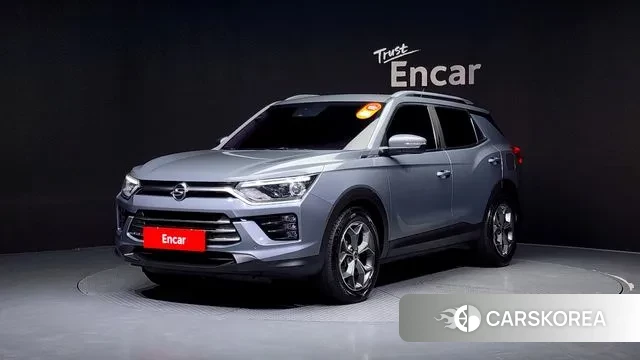 Ssangyong Beautiful Korando 2019 Светло-серебряный цвет из Кореи