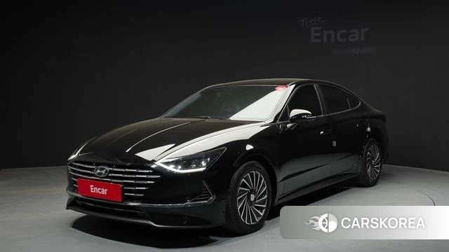 Hyundai Sonata Hybrid (DN8) 2020 Черный из Кореи