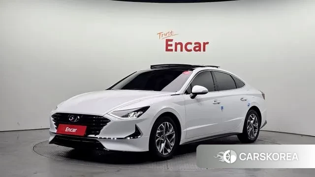 Hyundai Sonata (DN8) 2020 Белый из Кореи