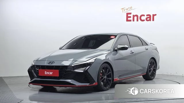 Hyundai Avante (CN7) 2022 Серый из Кореи