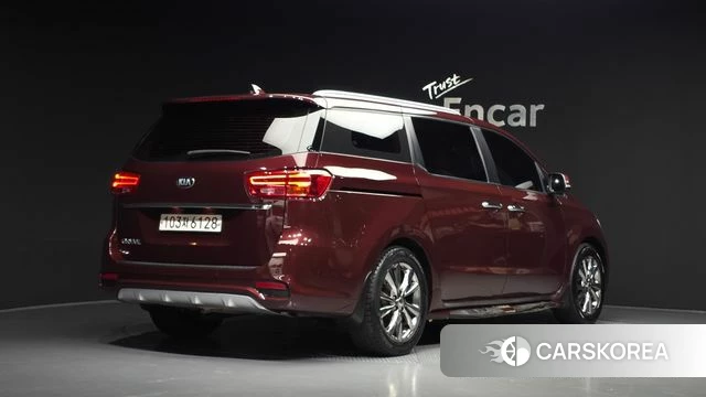 Kia The New Carnival 2019 Красный из Кореи