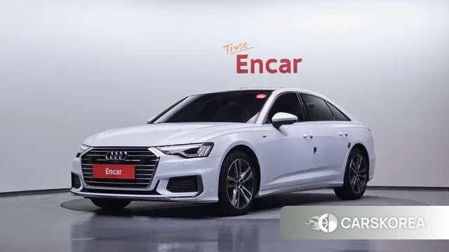 Audi A6 (C8) 2022 Белый из Кореи