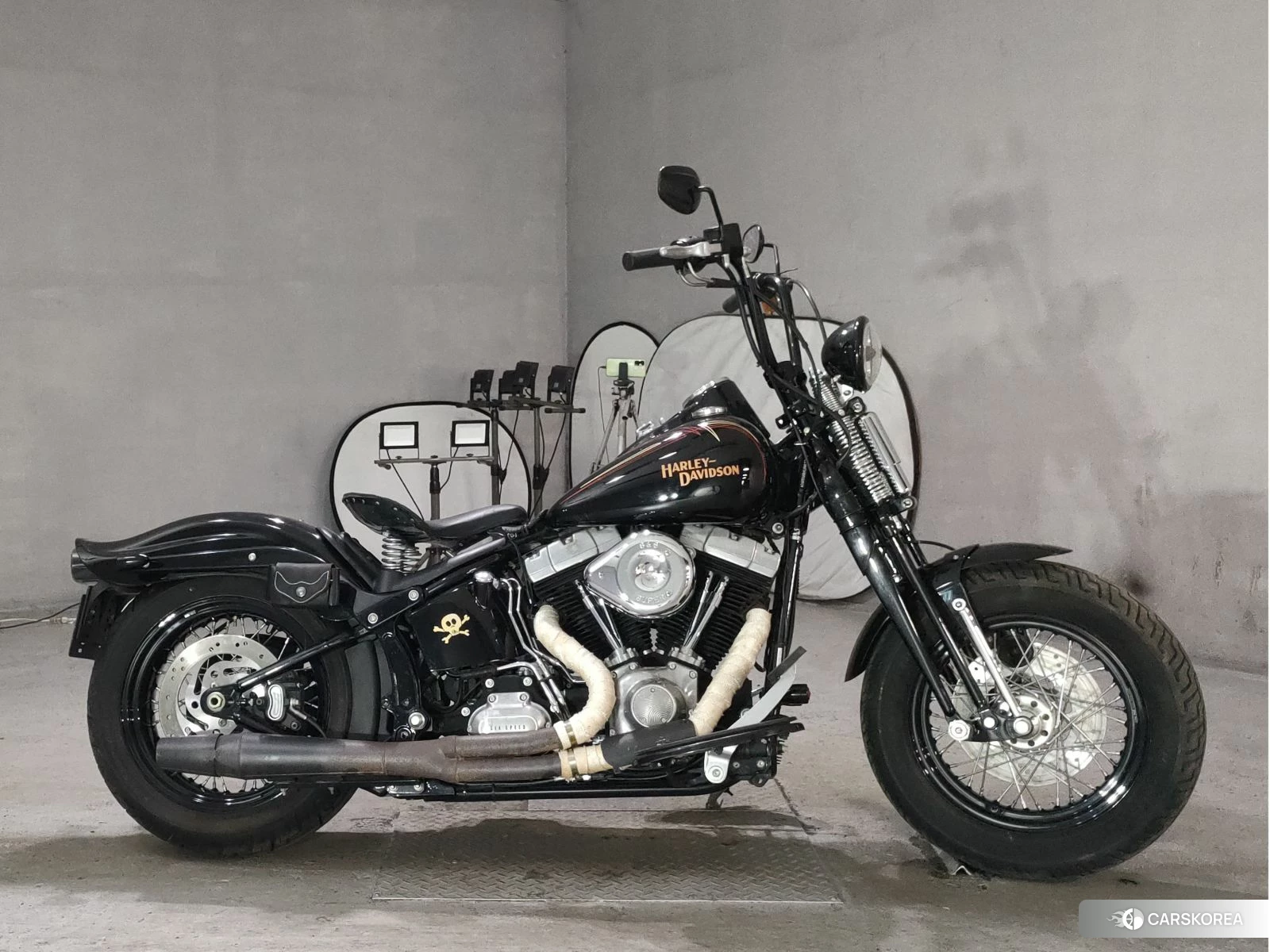 Проданный Harley-Davidson Softail Cross Bones FLSTSB1580 2010 из Японии, фото 3