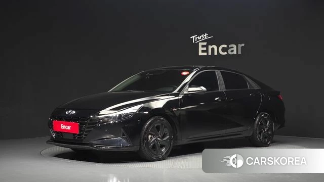 Hyundai Avante (CN7) 2020 Черный из Кореи