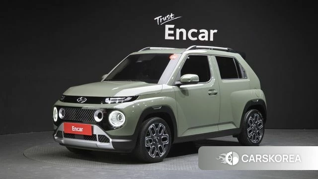 Hyundai Casper 2022 Зеленый из Кореи