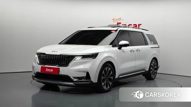 Kia Carnival 4th generation 2021 Белый из Кореи