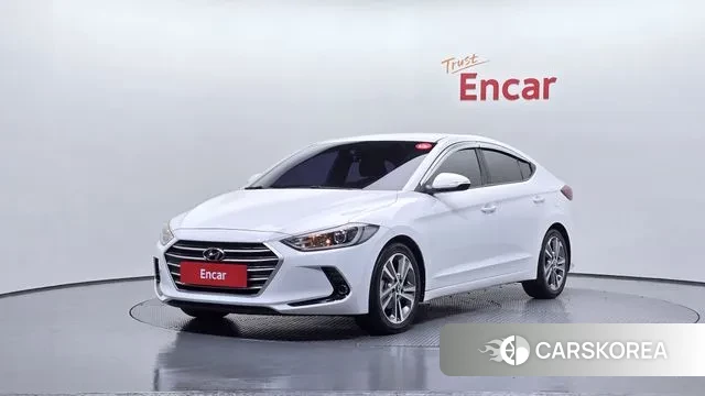 Hyundai Avante AD 2018 Белый из Кореи