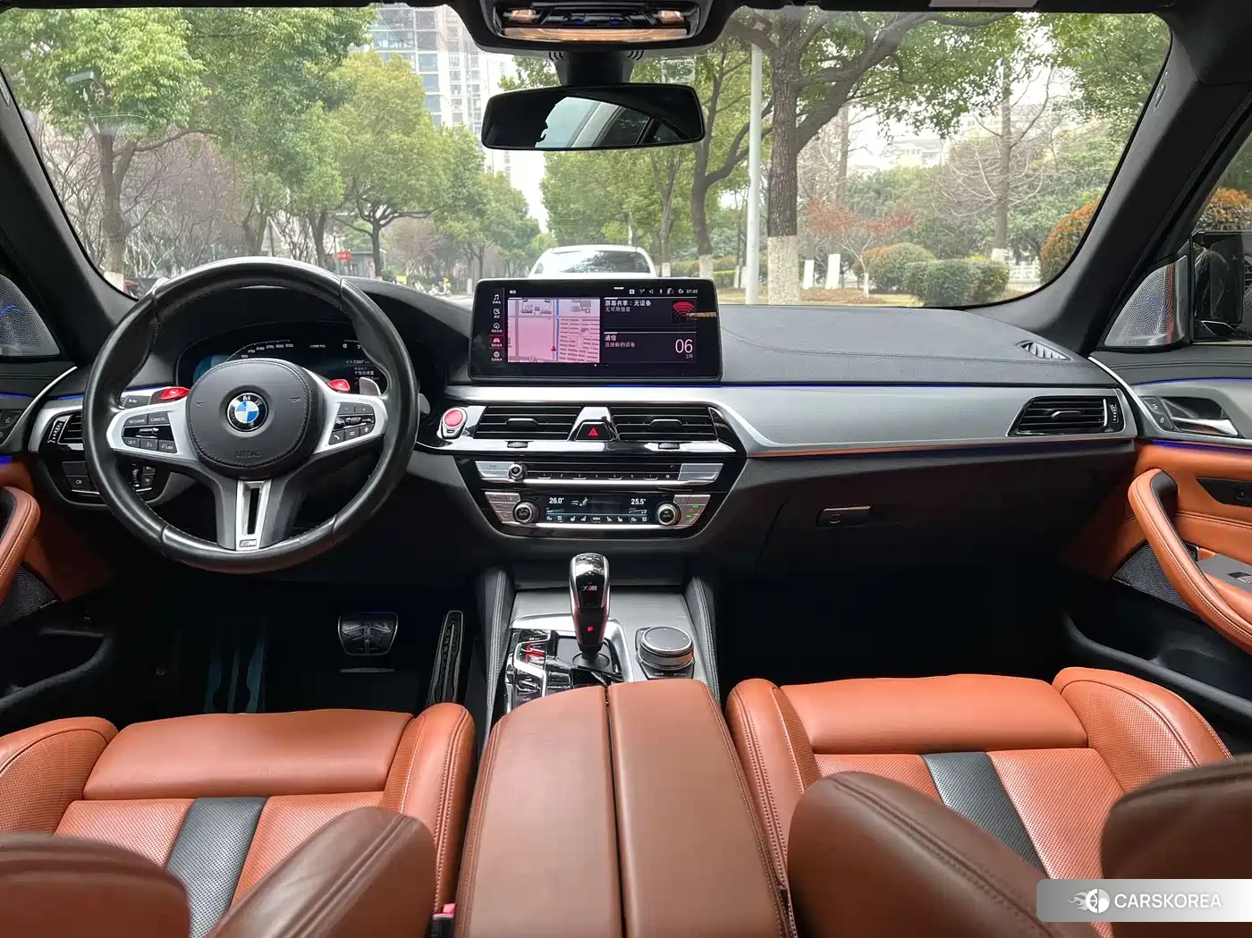 BMW M5 2021 Синий из Китая