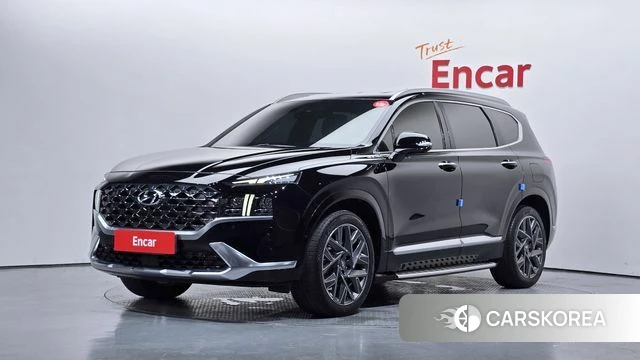 Hyundai The New Santa Fe 2020 Черный из Кореи