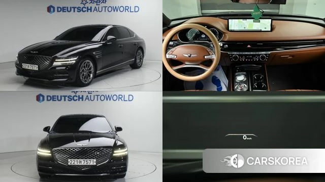 Genesis G80 (RG3) 2021 Черный из Кореи