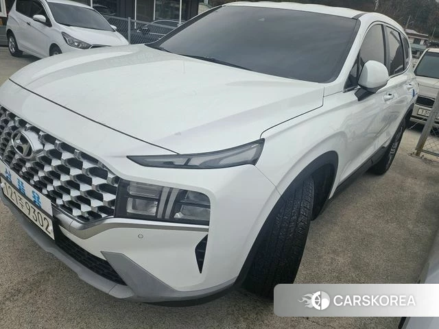Hyundai The New Santa Fe 2021 Белый из Кореи