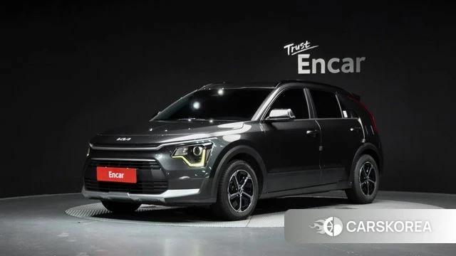 Kia Di Ol Nu Niro 2022 Серый из Кореи