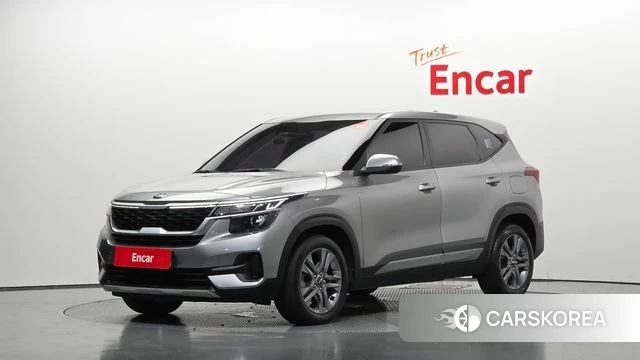 Kia Seltos 2019 Серый из Кореи