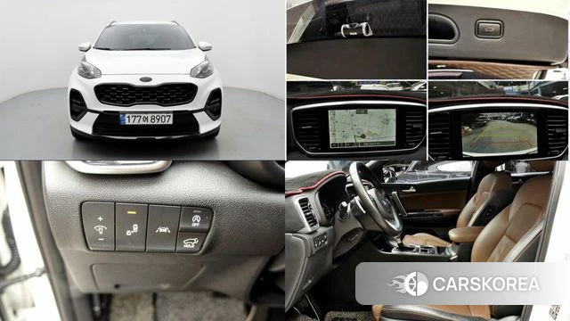 Kia Sportage The Bold 2020 Белый из Кореи