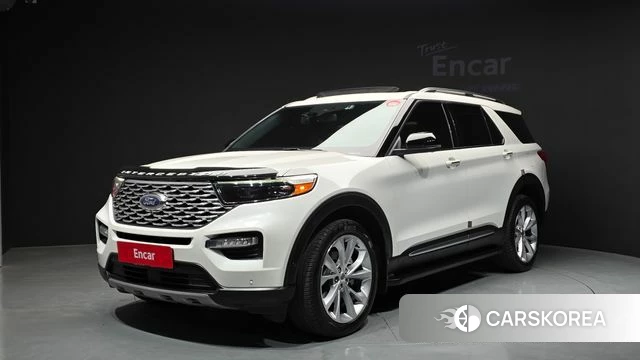 Ford Explorer 6th Generation 2022 Белый из Кореи