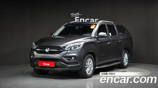 Ssangyong Rexton Sports 2019 Серый из Кореи