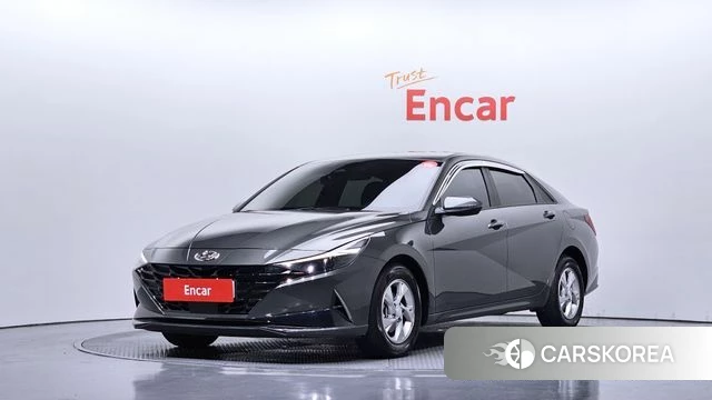 Hyundai Avante (CN7) 2021 Серый из Кореи