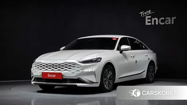 Kia K8 Hybrid 2022 Белый из Кореи