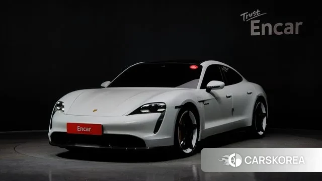 Porsche Taycan 2021 Белый из Кореи