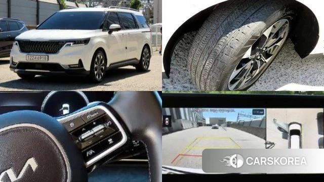 Kia Carnival 4th generation 2022 Белый из Кореи