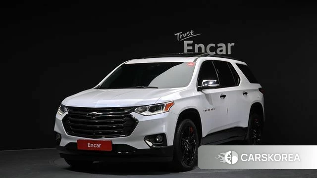 Chevrolet (GM Daewoo) Traverse 2021 Белый из Кореи