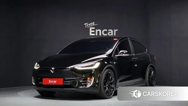 Tesla Model X 2020 Черный из Кореи