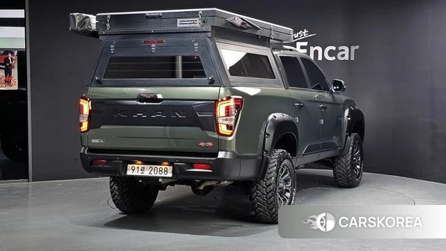 Ssangyong The New Rexton Sports Cannes 2021 Зеленый из Кореи