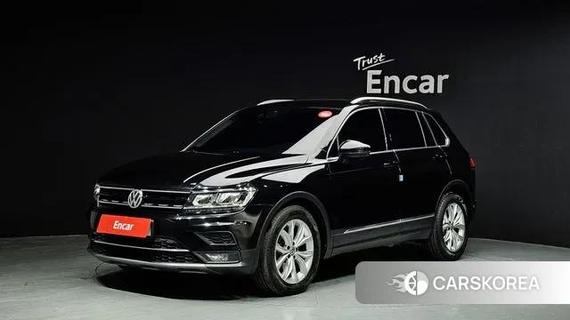 Volkswagen Tiguan second Generation 2018 Черный из Кореи