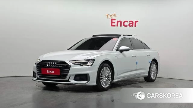 Audi A6 (C8) 2021 Белый из Кореи