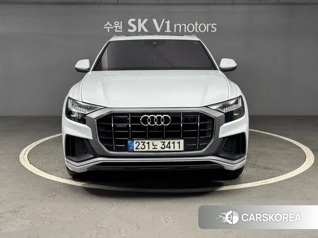 Audi Q8 (4M) 2021 Белый из Кореи