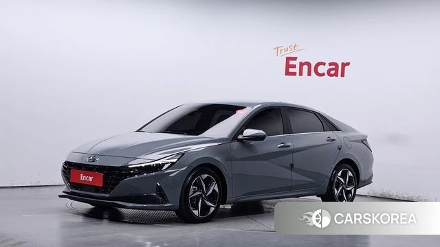 Hyundai Avante (CN7) 2020 Серебристо-серый из Кореи