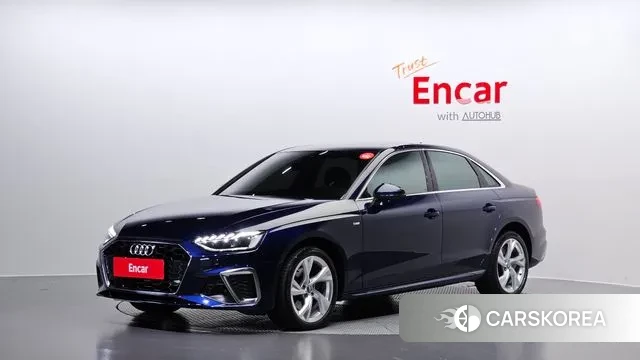 Audi A4 (B9) 2020 Синий из Кореи