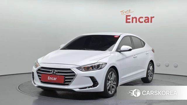 Hyundai Avante AD 2018 Белый из Кореи