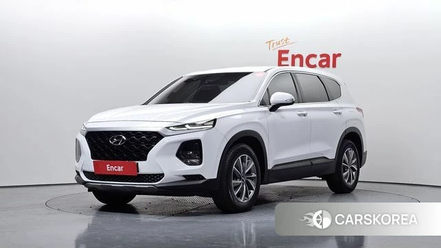 Hyundai Santa Fe TM 2018 Белый из Кореи