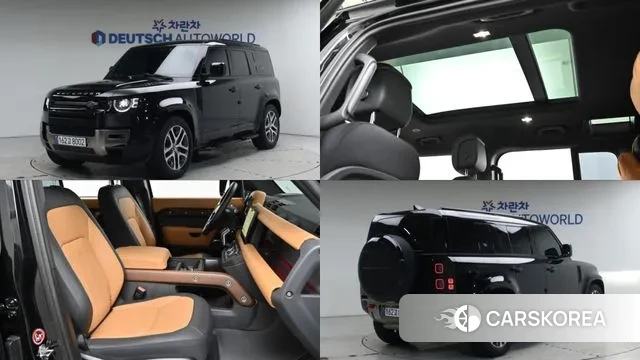 Land Rover Defender (L663) 2024 Черный из Кореи