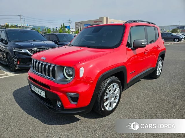 Jeep Renegade 2021 Красный из Кореи