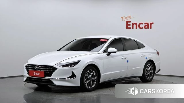Hyundai Sonata (DN8) 2021 Белый из Кореи