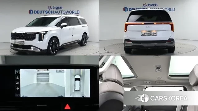 Kia The New Carnival 4th Generation 2024 Белый из Кореи