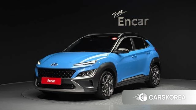 Hyundai The New Kona Hybrid 2020 Синий из Кореи