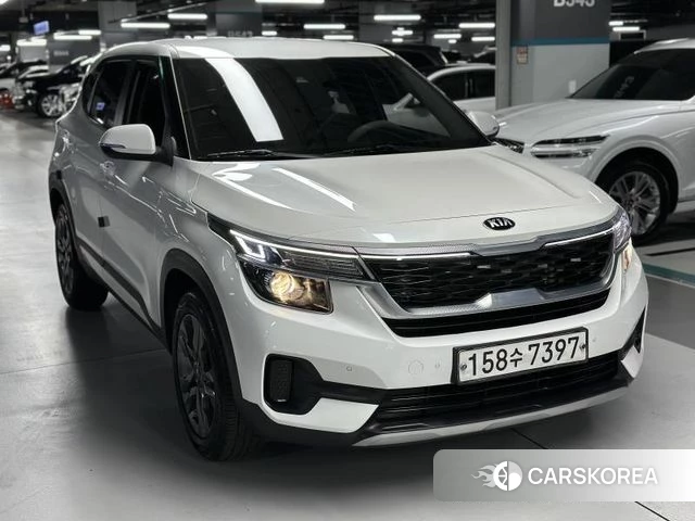Kia Seltos 2019 Белый из Кореи