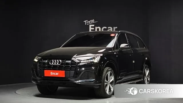 Audi Q7 (4M) 2023 Черный из Кореи