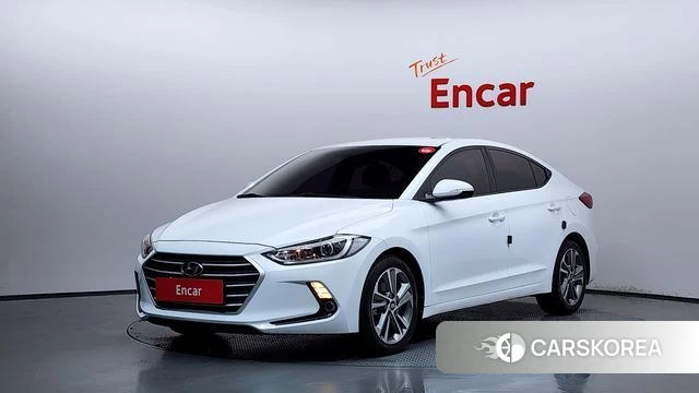 Hyundai Avante AD 2018 Белый из Кореи