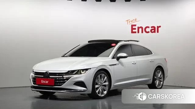 Volkswagen Arteon 2022 Белый из Кореи