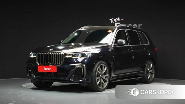 BMW X7 (G07) 2020 Черный из Кореи
