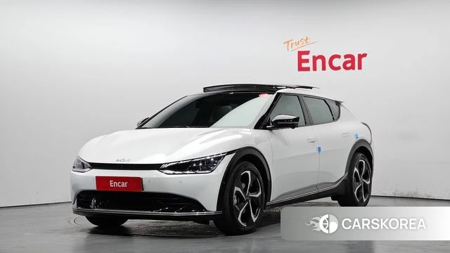 Kia EV6 2023 Белый из Кореи