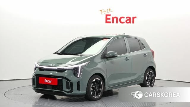 Kia The New Morning (JA) 2025 Темно-зеленый из Кореи