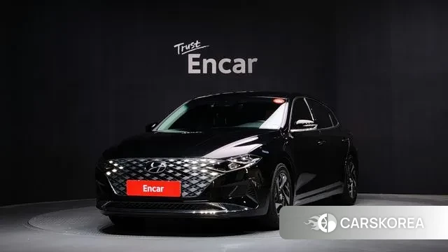 Hyundai The New Grandeur IG Hybrid 2021 Черный из Кореи