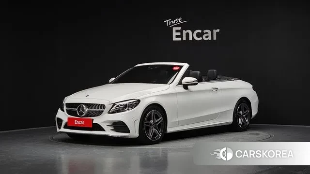 Mercedes-Benz C-Class W205 2021 Белый из Кореи
