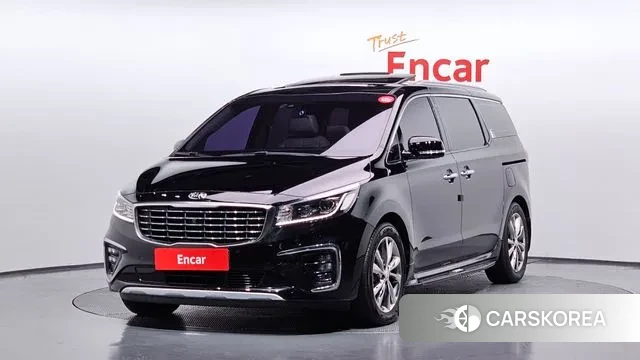 Kia The New Carnival 2018 Черный из Кореи
