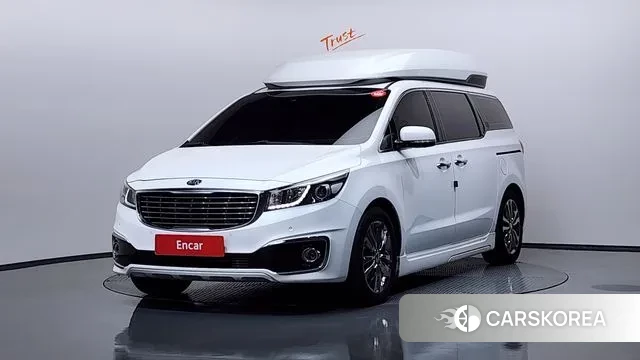 Kia All New Carnival 2018 Белый из Кореи